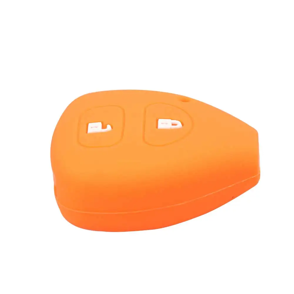 2 кнопки силиконовый чехол для ключа автомобиля для TOYOTA Corolla Hilux Vitz Vios Rav4 Aqua Camry Highlander Land Cruiser Pardo Prius