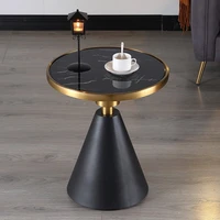 light luxury marble side table simple modern office reception sofa round small tea table nordic side cabinet corner table