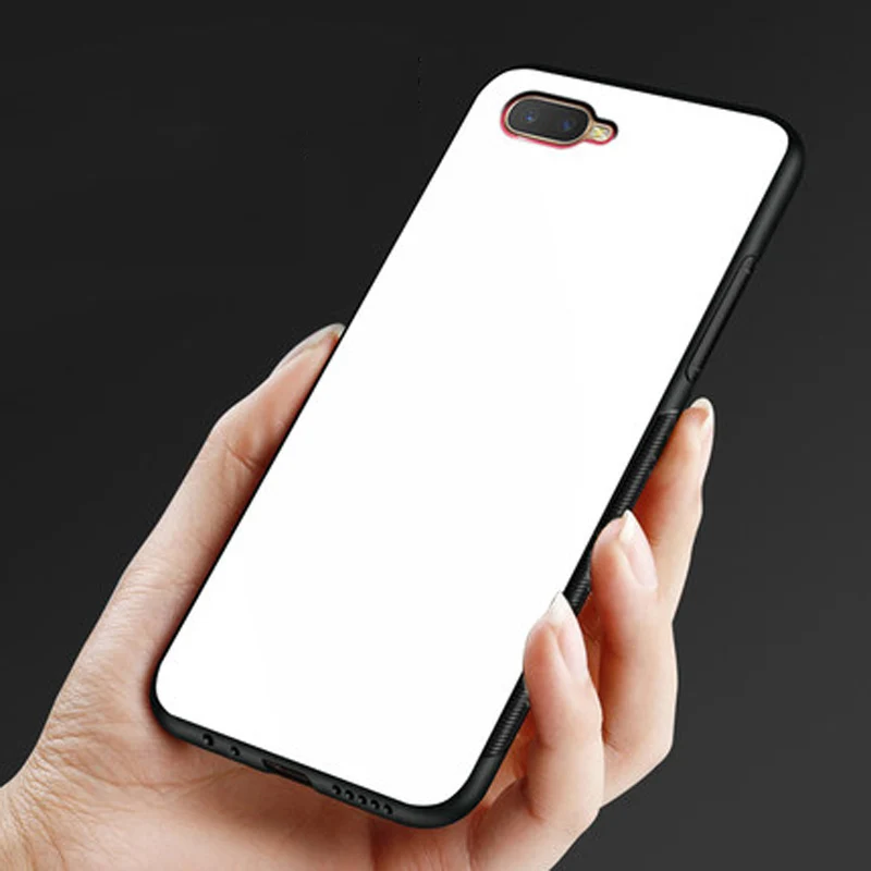 Для OPPO RX17 Neo case 6," Звездное небо закаленное стекло+ края из ТПУ тонкий жесткий чехол для OPPO RX17Neo бампер RX 17 Neo чехлы