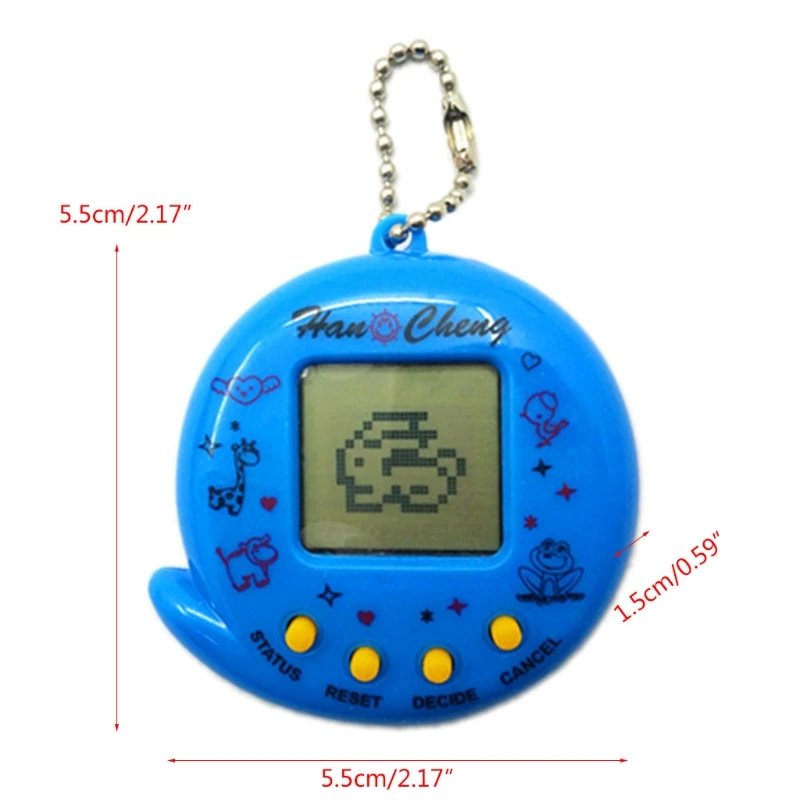

New 90S Nostalgic 168 Pets in 1 Virtual Cyber Pet Toy Tamagotchis Electronic Pet