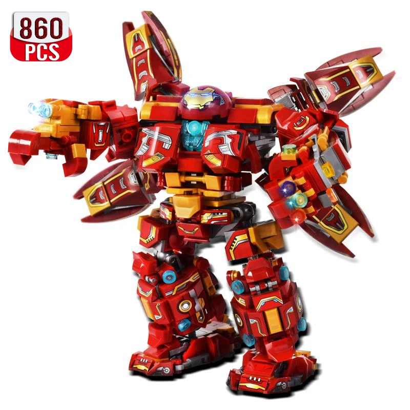 1450 шт. создатель войны супер панцирь Робот строительные блоки военный воин меха