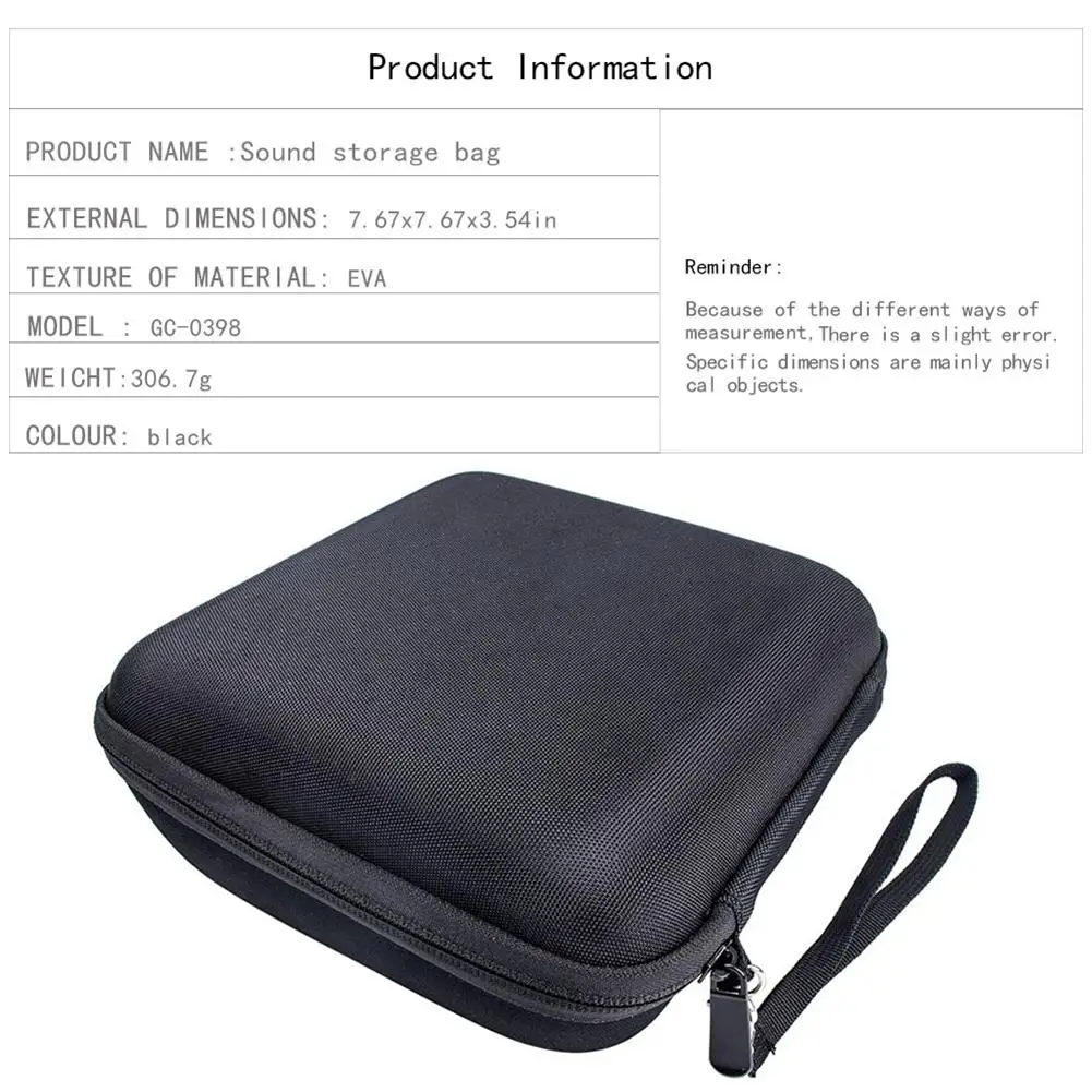 

EVA Hard Carry Case Portable Storage Bag For Cricut EasyPress Mini Heat Press Machine & Base Travel Protective Carrying Case Bag