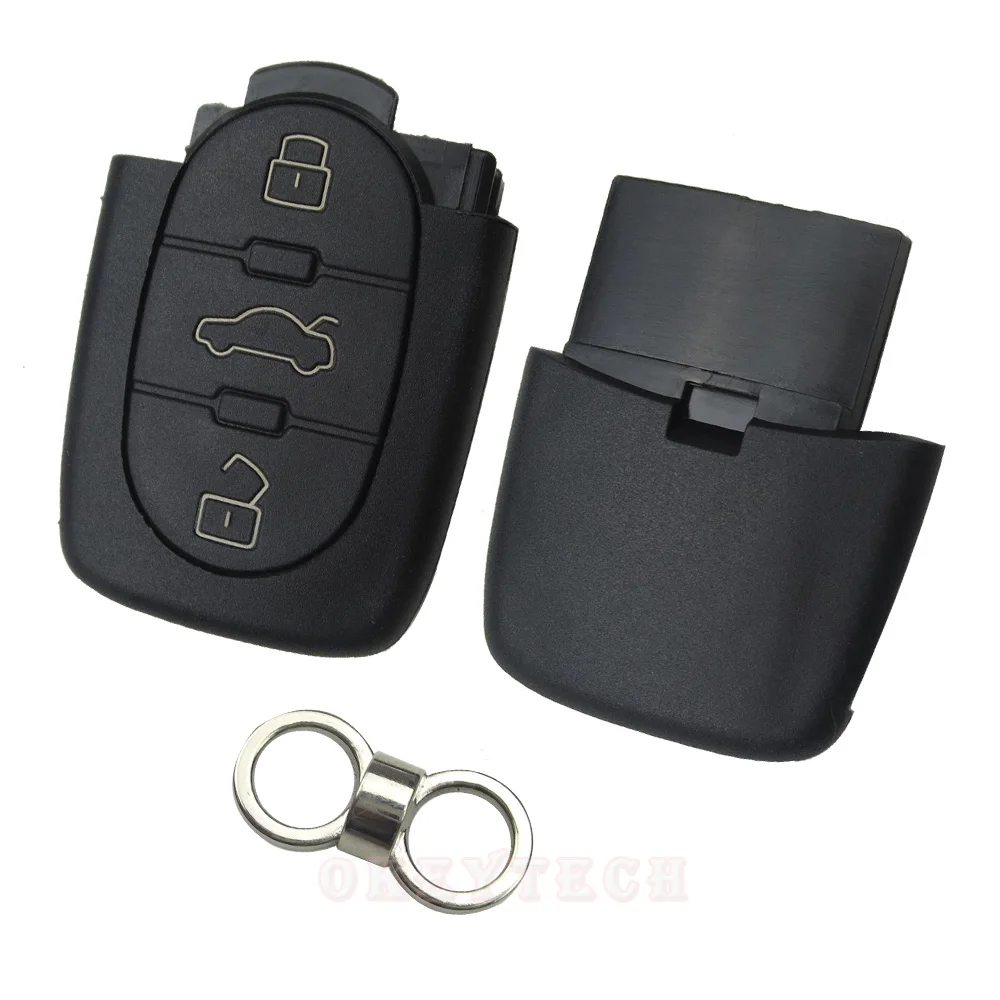 OkeyTech 2/3 кнопочный умный дистанционный Автомобильный ключ оболочка для Audi TT A3 A4 A6 A8