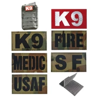 k9 fire medic reflecting patch armband badge military sf usaf sewing shinny applique embellishment tactical patches
