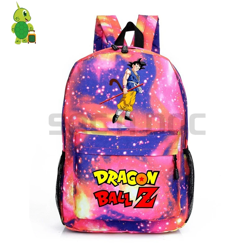 25 Mochila Dragon Ball Z рюкзак Goku Super Saiyan для мальчиков и девочек рюкзак для подростков школьные сумки галактика Звездная ночь дорожная сумка - Цвет: 25