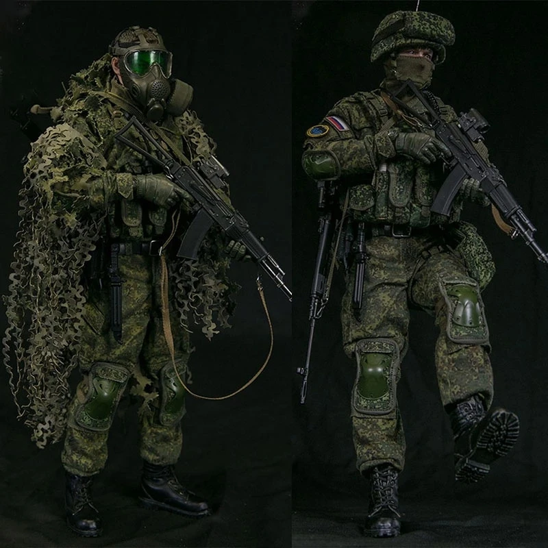 

DAMTOYS 78078 1/6 RUSSIAN Special Forces SNIPER Figure Model 12'' Male Soldier Action Body Full Set Toys In Stock