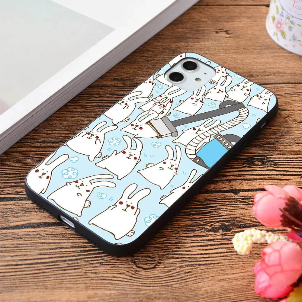 

For iPhone Dust bunnies Soft TPU border Apple iPhone Case
