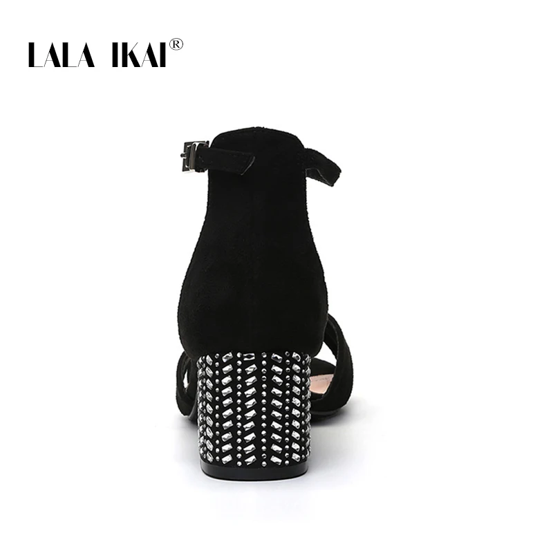LALA IKAI/Новые летние женские босоножки на платформе Босоножки высоком каблуке с