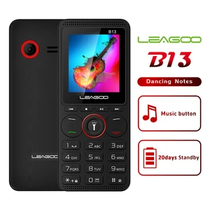 LEAGOO B13 клавиатура с русским шрифтом функция мобильный телефон старшие дети мини телефон 2G GSM кнопочный Ключ сотовый телефон