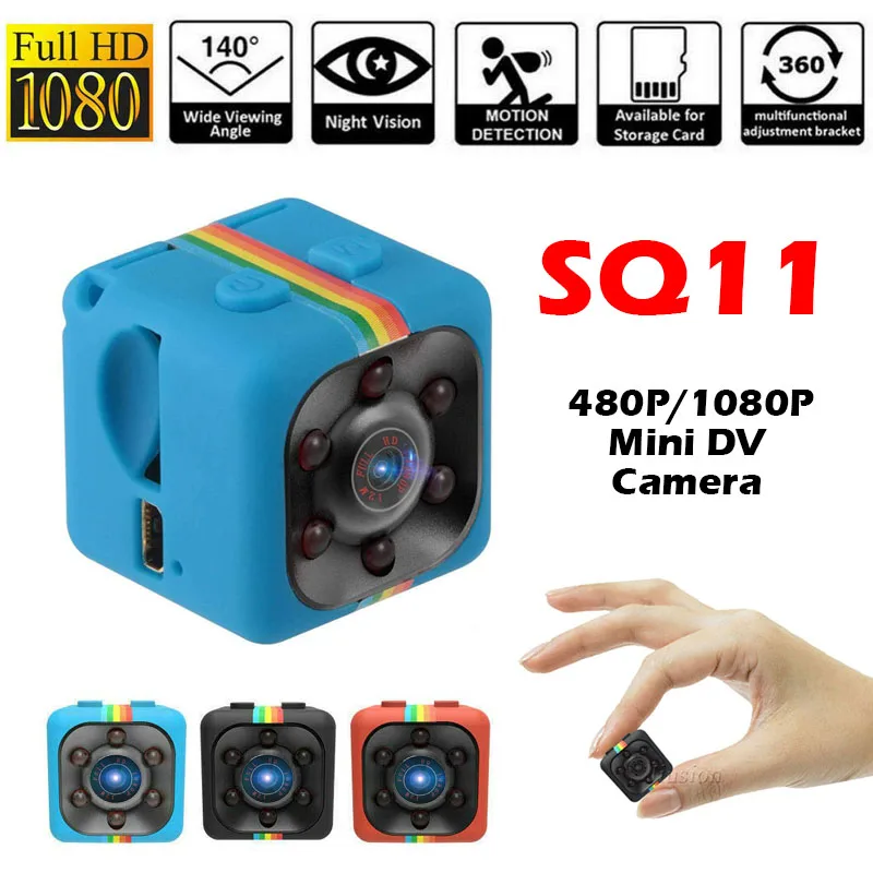 

SQ11 Mini Camera HD 1080P Sensor Night Vision Camcorder Motion DVR Micro Camera Sport DV Video small Camera Cam SQ11