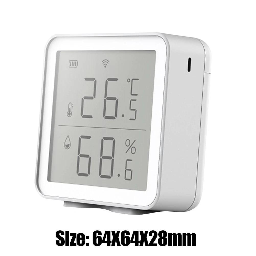 

Home Detection Tool Wifi Smart Temperature Humidity Sensor Low Voltage Monitoring Safety Temperature Humidity Sensor
