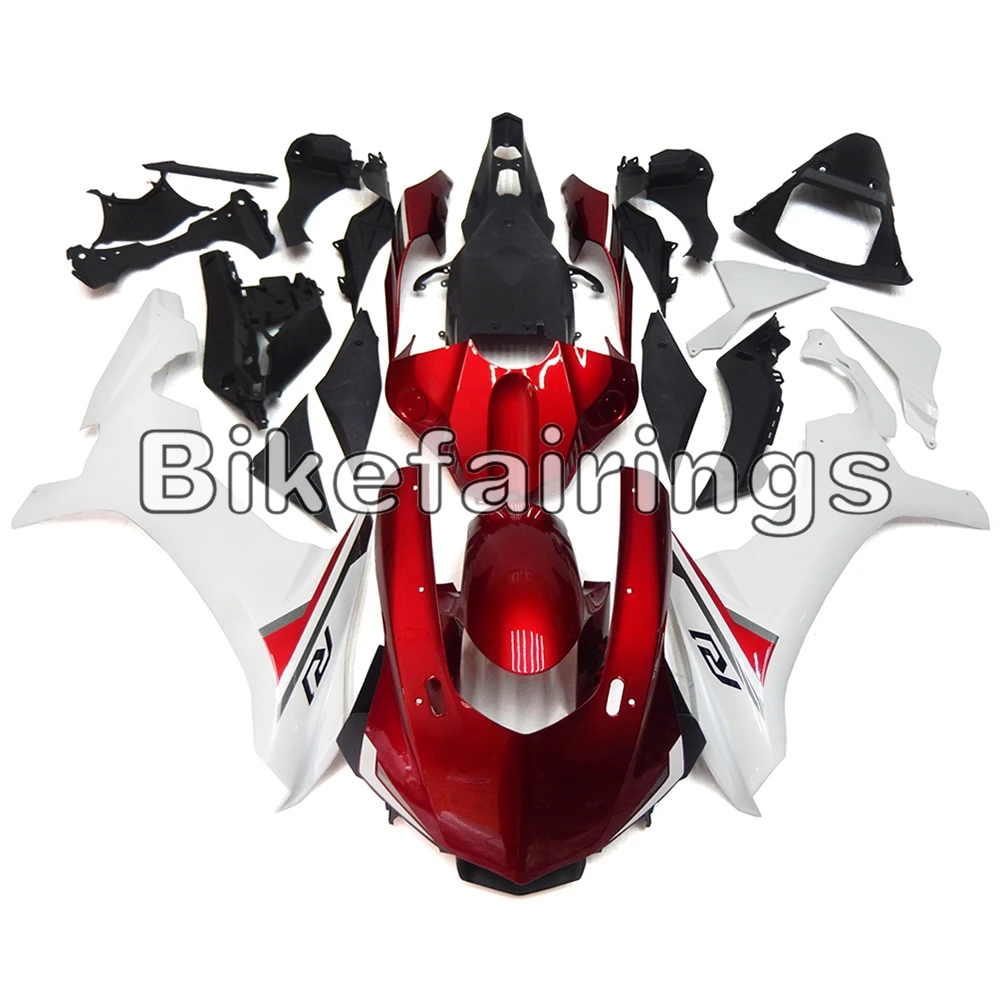 Глубокий Красного и черного цветов островным креплением для Yamaha YZF1000 R1 2015 2016 2017 2018