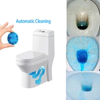 blue bubble toilet cleaner automatic flushing bathroom deodorant fragrance block practical remove odor freshener toilet spirit