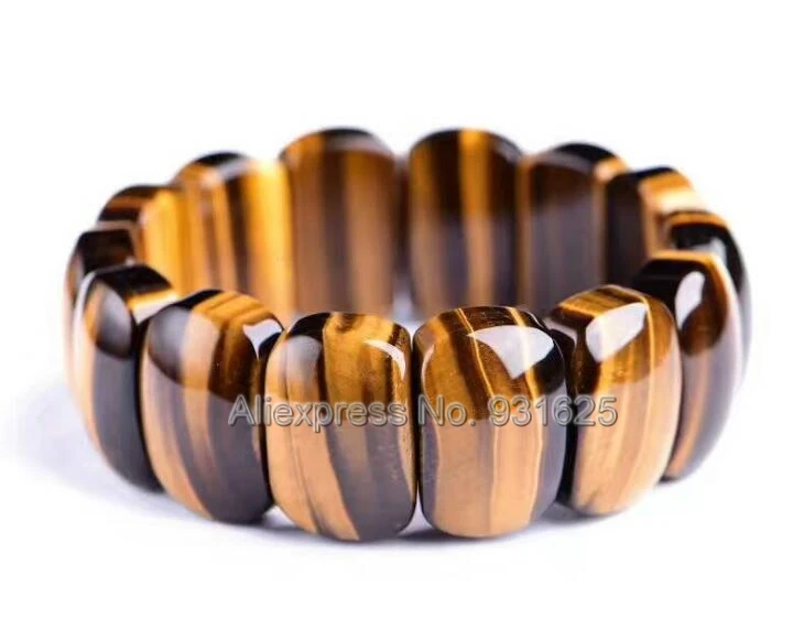 

Великолепный разноцветный Высококачественный Браслет с тигровым глазом из драгоценных камней стрейчевый браслет для женщин и мужчин брас...