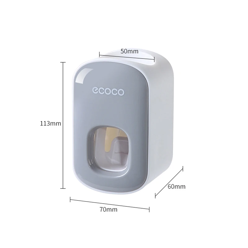 

Bathroom Accessories Set Automatic Toothpaste Dispenser Toothpaste Squeezer Wall Mount Holder Toothbrush Squeezer Holder Rack