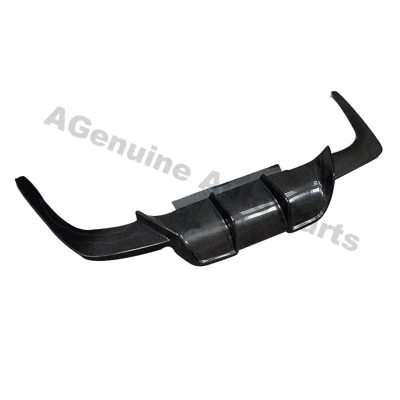 

UV polished Real carbon fiber car rear diffuser back bumper lip diffuser for BMW 6 series F06 F12 F13 M6