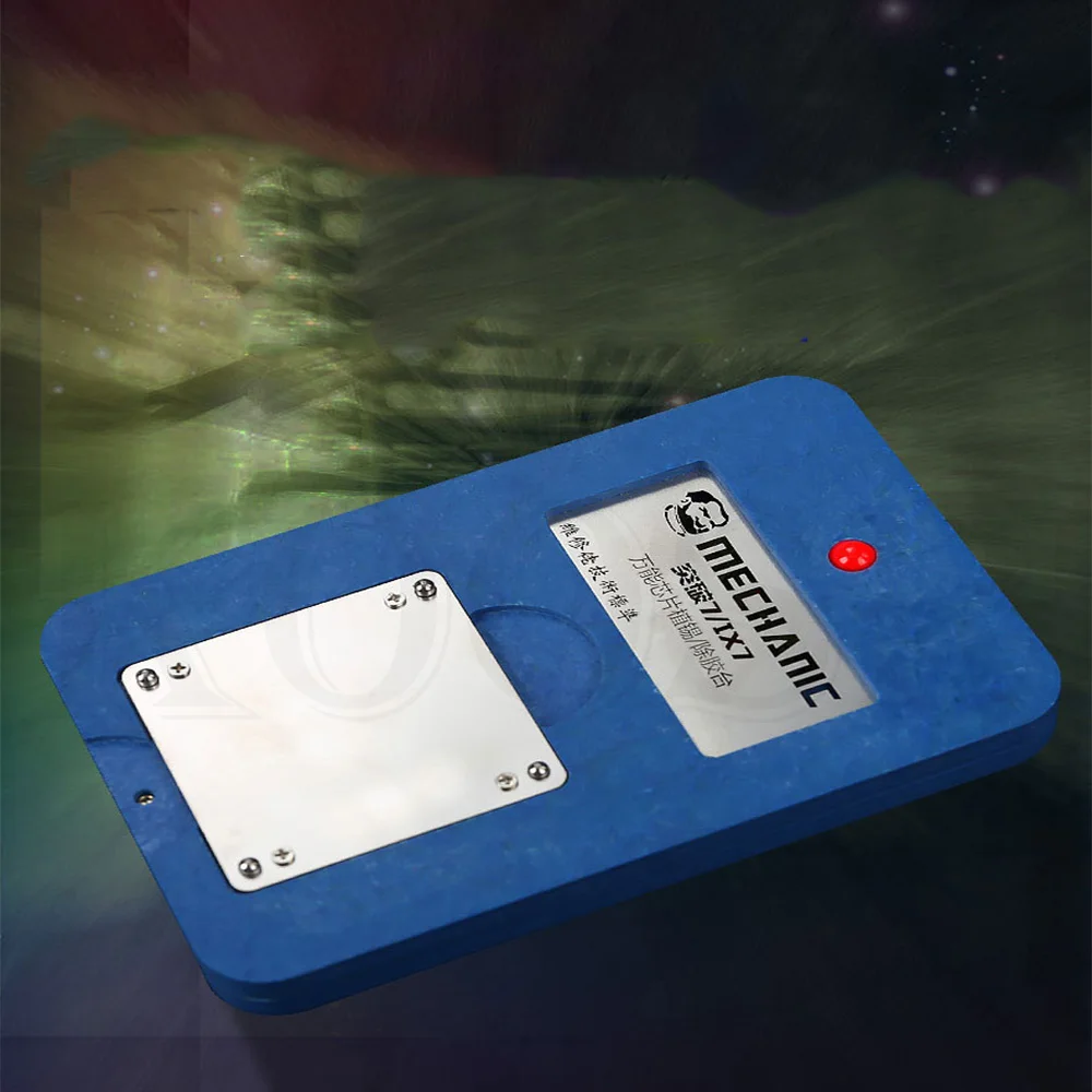 Heating table Механик процессор NAND чип посадки нагревательная платформа для IPHONE BGA A8 A9 A10 A11 A12 позиционирование сталь чистая ремонт удалить клей - Цвет: Heating table