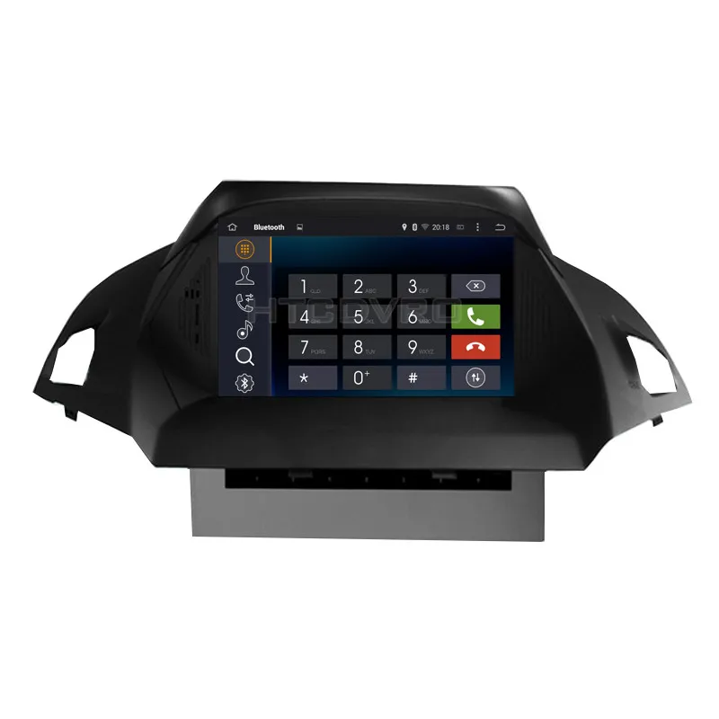 YMODVHT 8 дюймов 4G Восьмиядерный Android 9 0 7 1 автомобильный DVD GPS для Ford Kuga/Escape 2013 Авто RDS