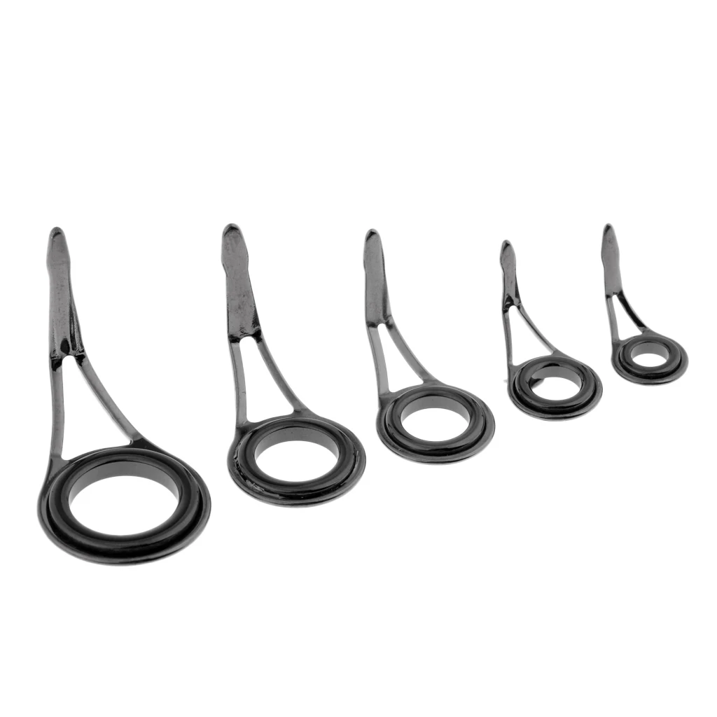 10 шт. набор направляющих для удочек разных размеров наконечник крепкие кольца