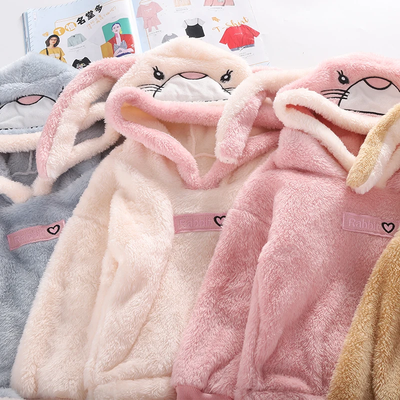 Модная одежда для сна детские пижамы девочек больших пижамный комплект со