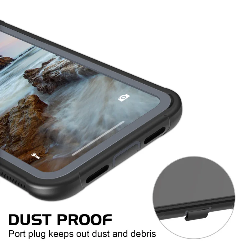 Грандевер Прозрачный бампер чехол для iphone 8 7 Plus X XS Max XR PC TPU задняя крышка 11 pro
