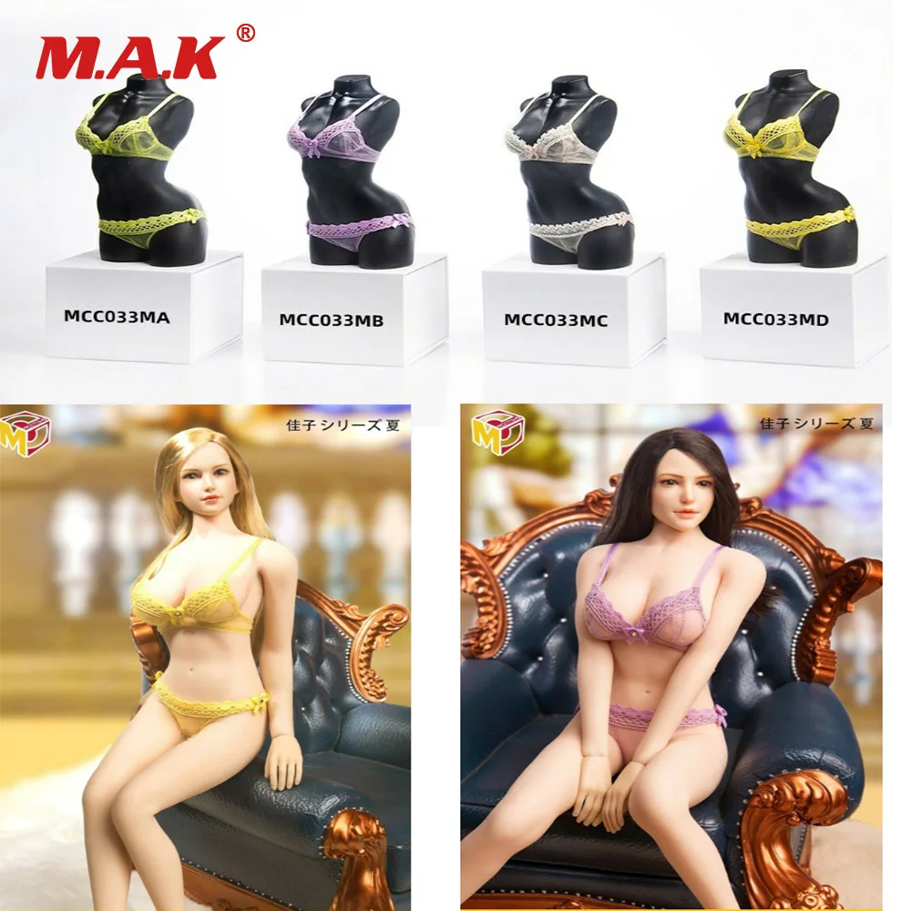 

1/6 MCCTOYS MCC033 Female Sexy Bra Underwear Briefs Clothes Fit 12" Female PH TBL Figure Body Dolls