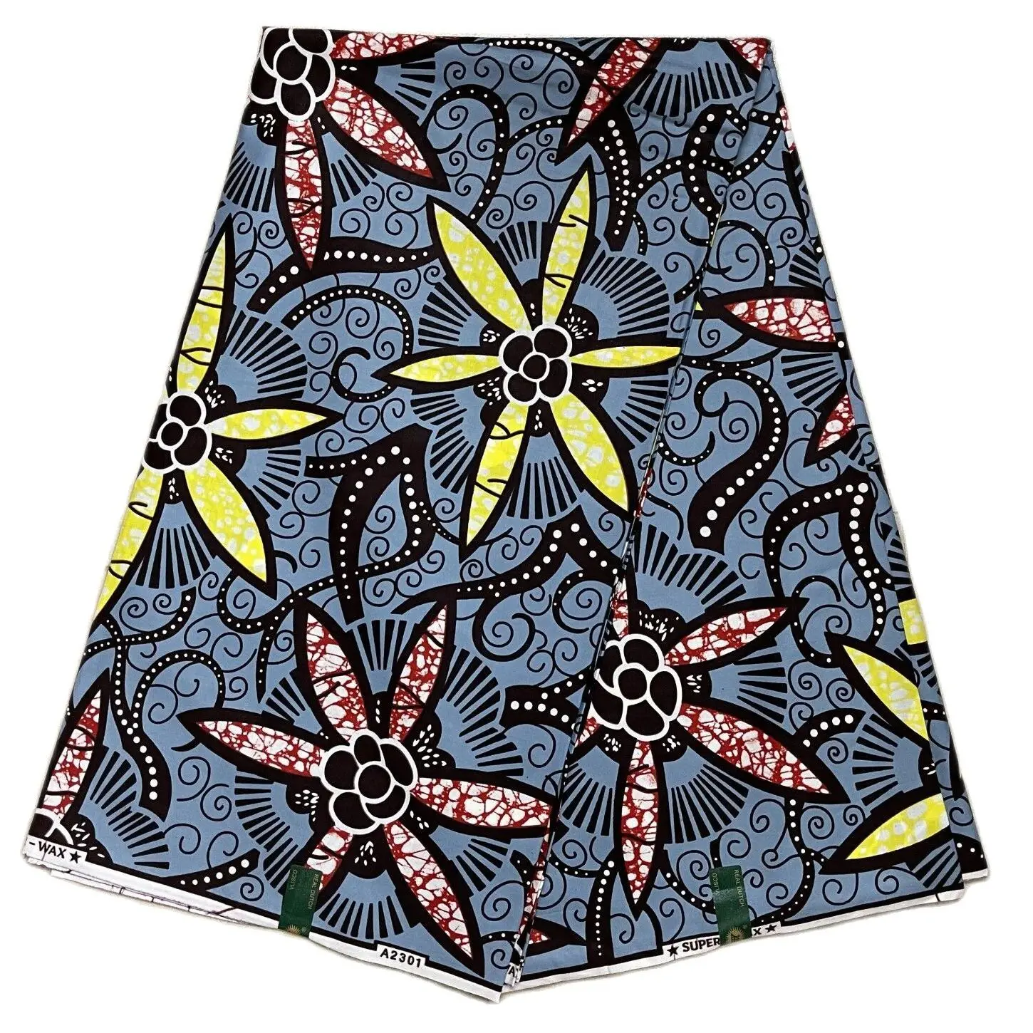 Ткань из мягкого хлопка с Африканским воском принты 2021 Гана Анкара воск супер