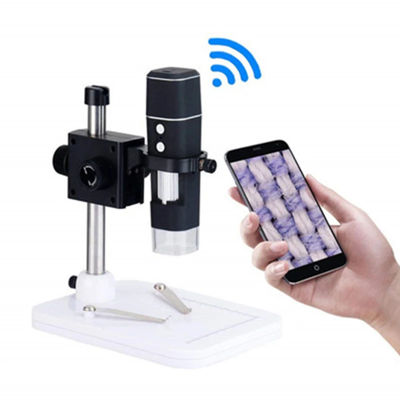 

Professional USB Digital Microscope 1000X 1600X 8 LEDs 2MP Electronic Microscope Endoscope Zoom Camera Magnifier+ Lift Stand