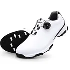 Мужская обувь для гольфа; Дышащая водонепроницаемая Спортивная обувь; Нескользящая обувь с пряжкой и сетчатой подкладкой; Кроссовки для фитнеса; Повседневная обувь