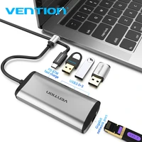 vention usb c ethernet usb c to rj45 lan adapter for macbook pro samsung galaxy s20note 10 type c network card usb ethernet new