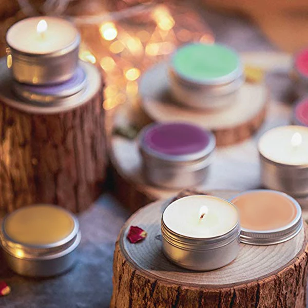 2 унции алюминиевых банок круглые банки для хранения Контейнеры винтовые крышки