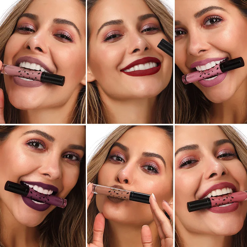 Pudaier 6 colors Nude Matte Lipstick Set Labiales Larga Duracion Brand Makeup Gifts for Women Private Label Cosmetic Hot Sale |
