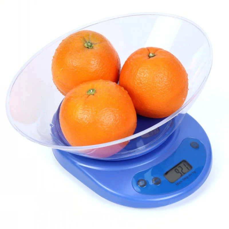 

5kg LCD Electronic Scale Kitchen Scale Electronic Scale Postal Food Scale Weighing Portable Electronic Scale Weighing Tool