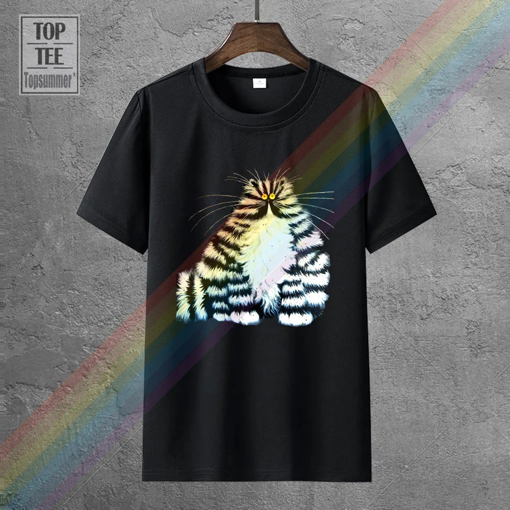 

Crazy Cat Diamond Crazy Cat Men'S Black T Shirt Cotton S 4Xl Us Supplier