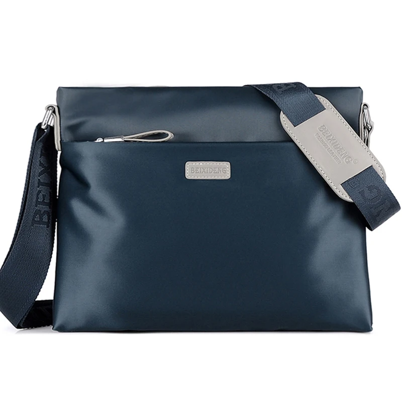 Men Single Shoulder Bag Waterproof Oxford Business Laptop Commute Short Trip Male Solid Color Crossbody Messanger Bags Hot Sale