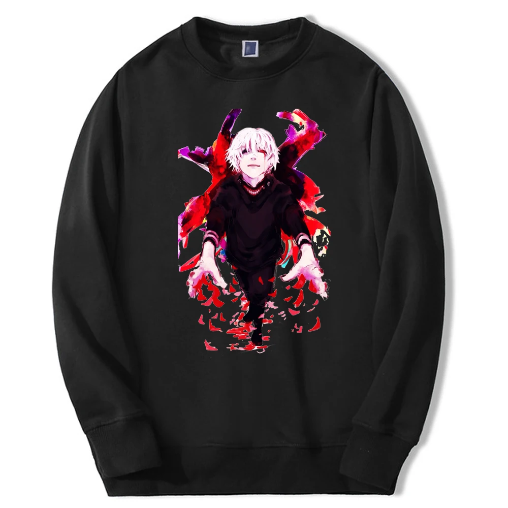 

Evil Tokyo Ghoul Kaneki Ken Autumn Mens Fashion Print Hoodie Fashion Loose Pullovers Men Printing Hoody