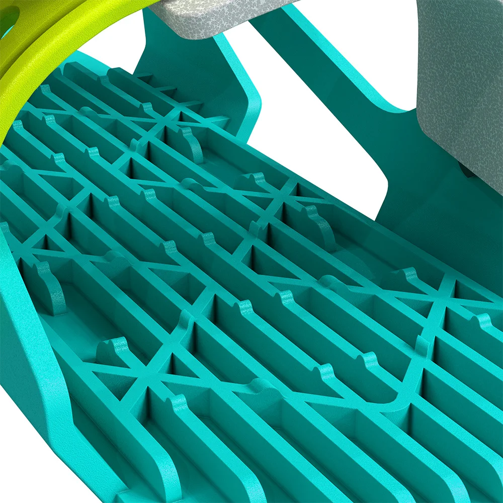 Children's snow shoes Mini Ski Skates Adjustable straps Skiboard Suitable for children from 3 to 17 years old Cool colorful | Спорт и