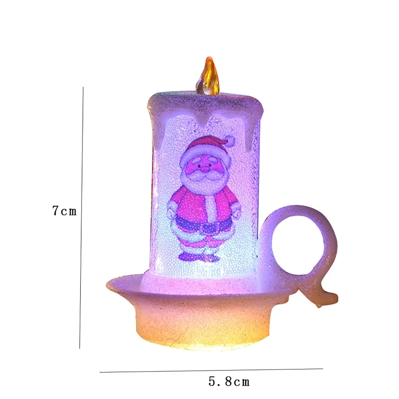 

13MA Snowman Doll Light,Snowman Flameless Candle Lamp,Led Candle Night Lamp Electronic Candle Snowman Light