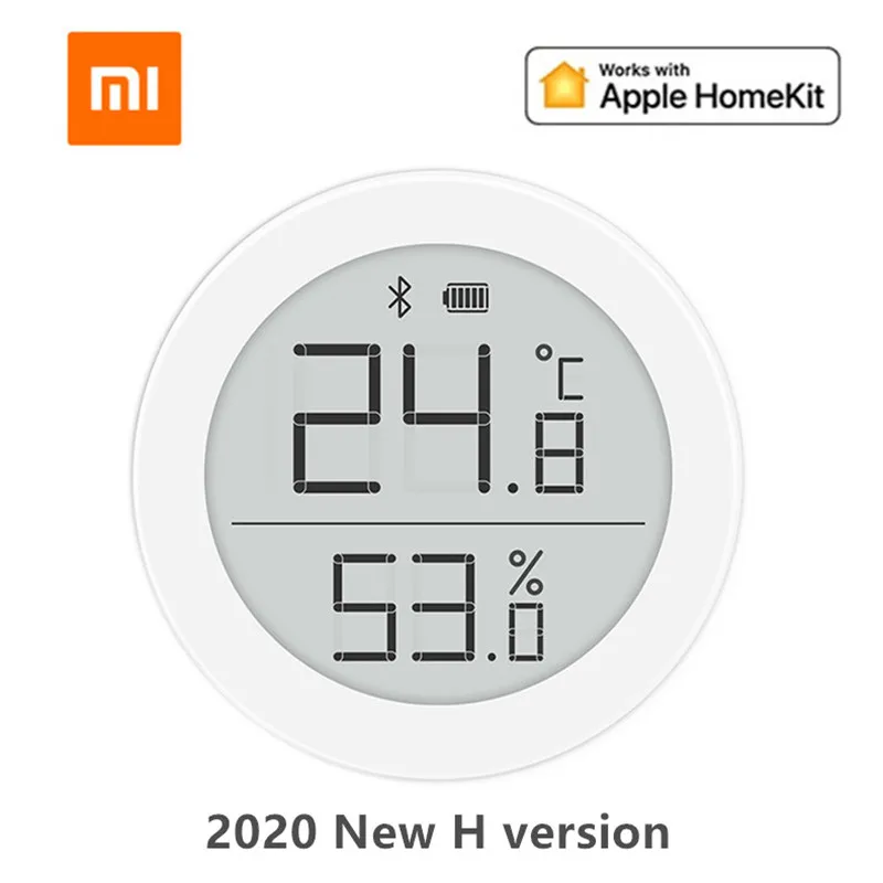 

Xiaomi Cleargrass Qingping Bluetooth Thermometer Hygrometer Temperature and Humidity Sensor Supports for Apple Siri and HomeKit