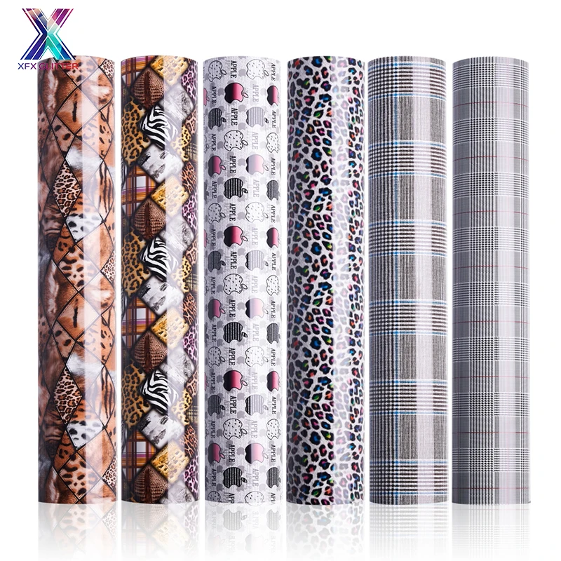 

XINFANGXIU HTV 25x100cm Cricut Vinyl Reflective Lettering Film Multicolor Colo PU Heat Transfer Vinyl Heat Press Machine HTV DIY