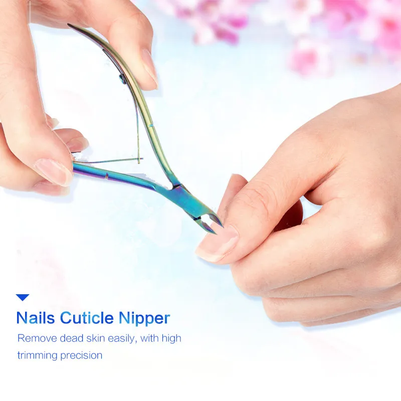 

1pc Durable Unisex Nail Art Tool Manicure Pedicure Colorful Dead Skin Remover