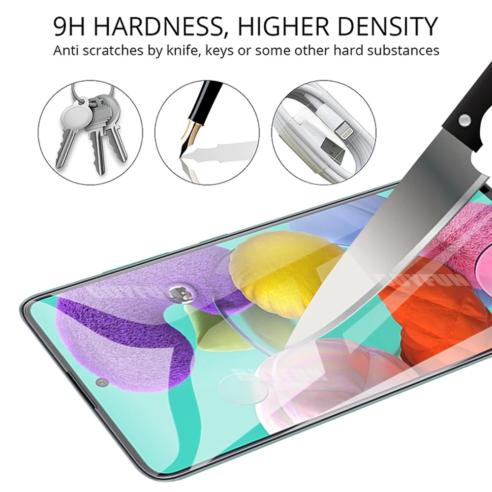 1 2 шт. закаленное стекло для Redmi Note 9 9s pro max Защитное Xiaomi 8 8s 8t 9|Защитные стёкла и