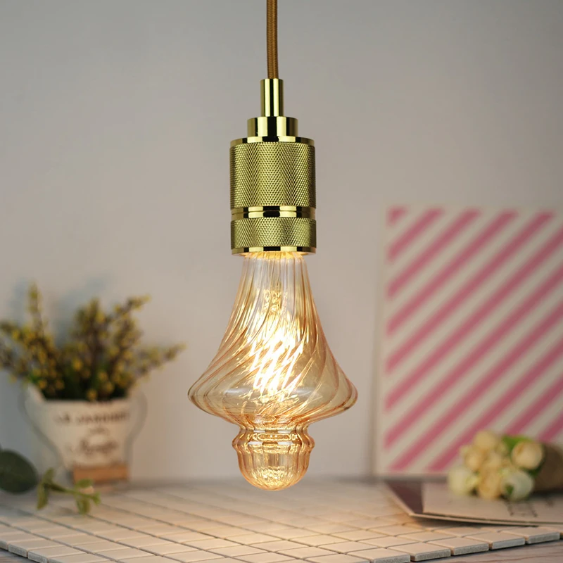 

LED Antique Lamp Shaped Lamp Filament Lamp Retro Decorative Bulb Bar Restaurant Living Room Chandelier Light Source 220V/4W