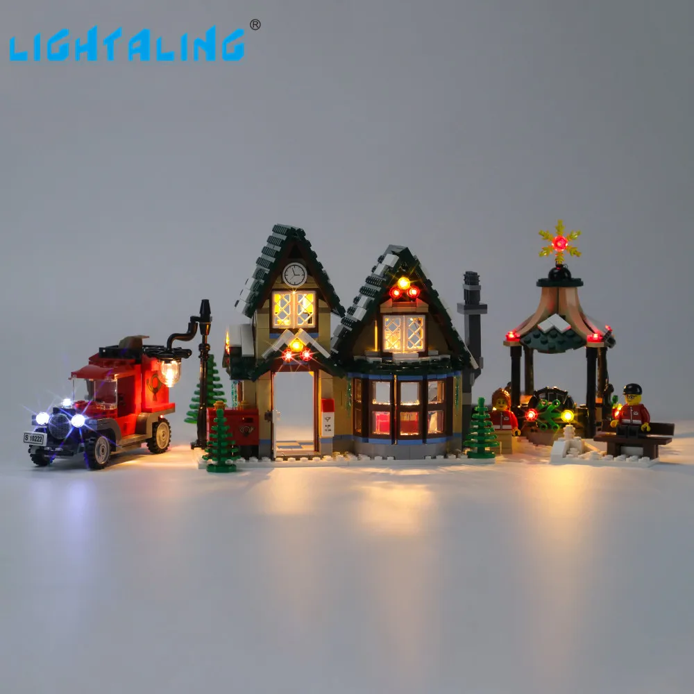 

Lightaling Led Light Kit for 10222 Winter Village Post Office Building Blocks Set (NOT Include the Model) Bricks Toys for Child