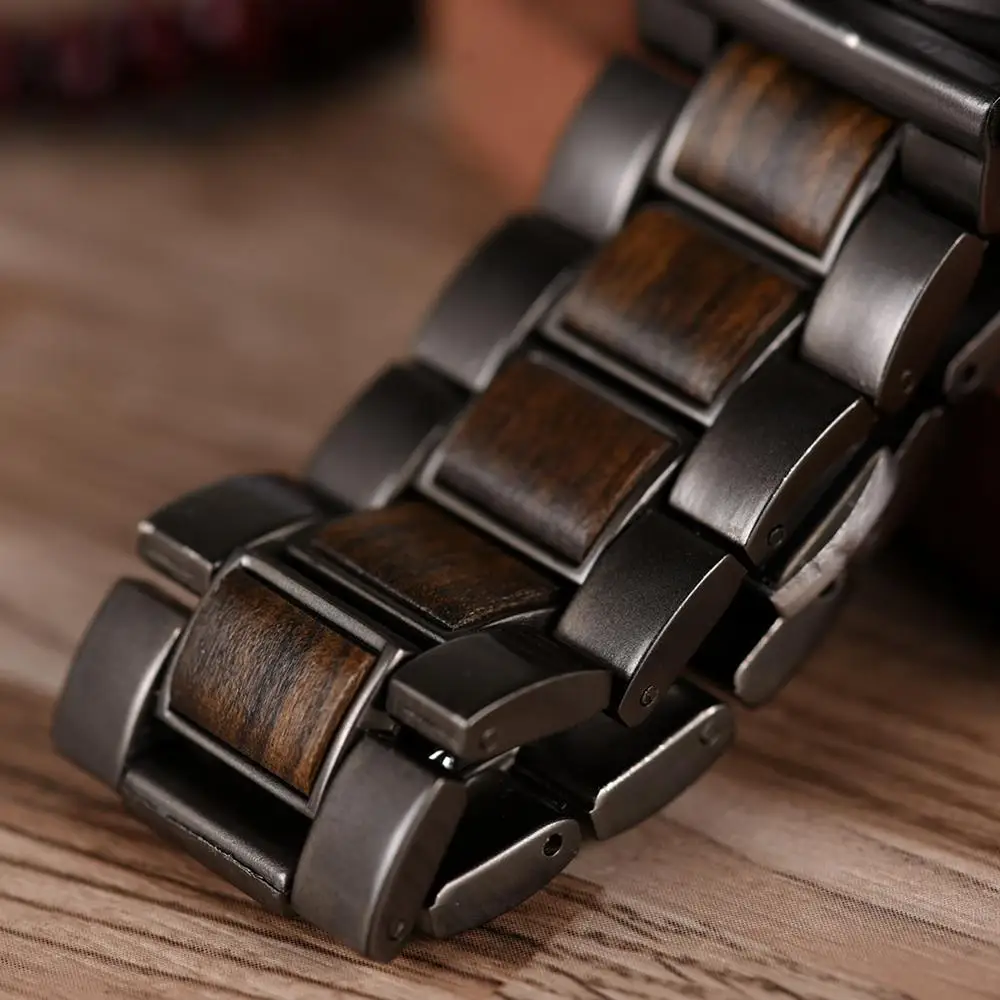 Мужские кварцевые часы BOBO BIRD мужские 2020 Роскошные наручные для мужчин деревянные