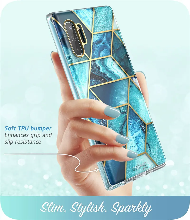 Чехол для samsung Galaxy Note 10( выпуск) i-Blason Cosmo Full-блеск для тела Чехол под мрамор без встроенного протектора экрана