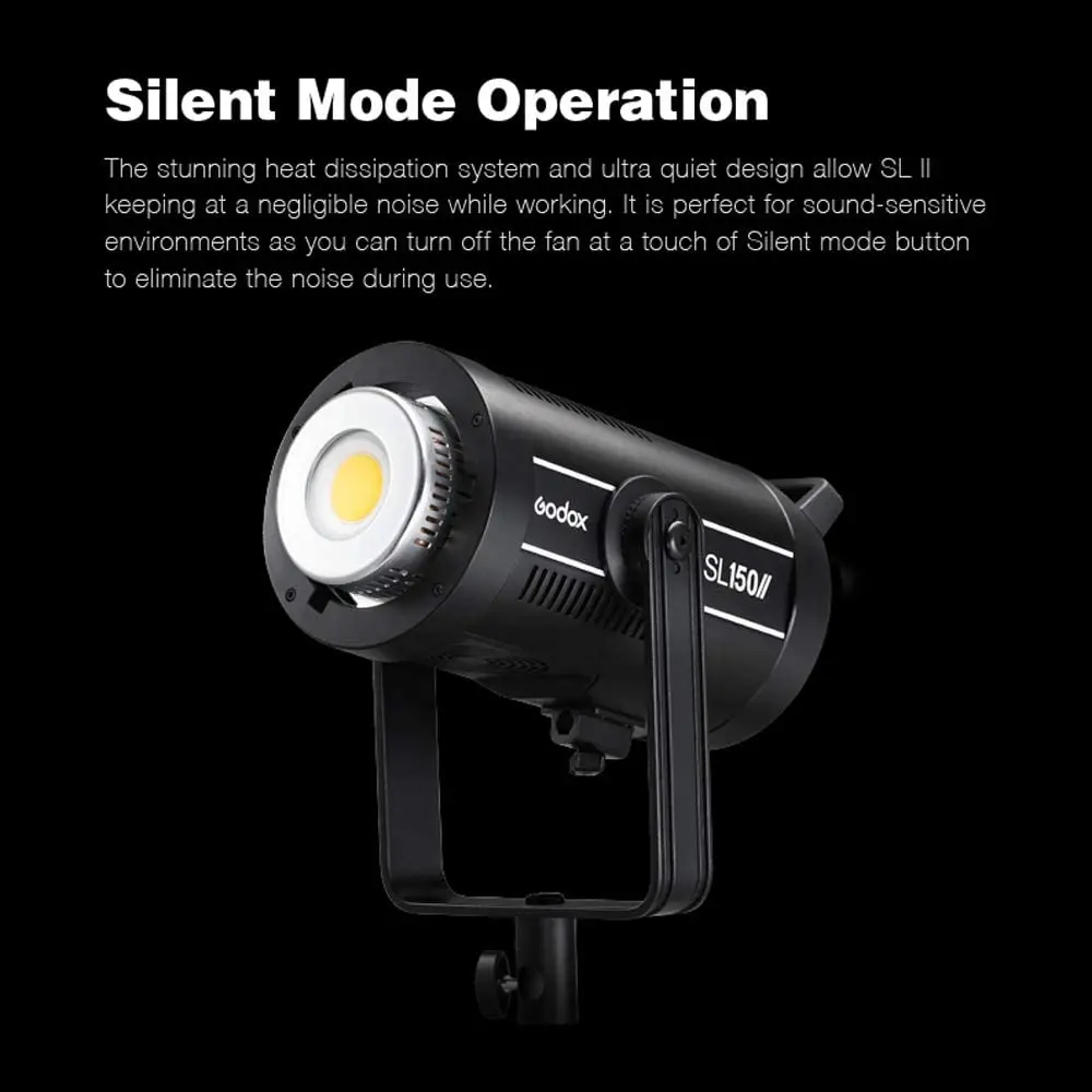 Godox SL150II SL150W II LED светильник 32 канала лампа дневсветильник свет для Canon Sony
