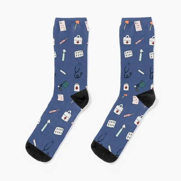 

Medical Crew Socks Unisex Breathable Sports Autumn Women Pattern Cotton Mens Funny Comfortable Ladies Best Short Cartoon Black