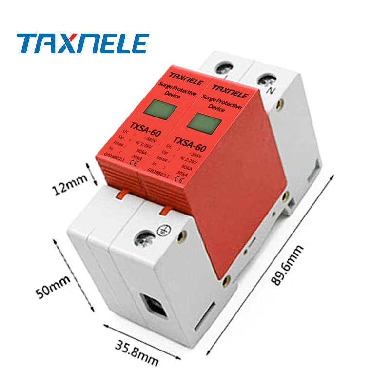 Устройство защиты от перенапряжения защита переменного тока SPD Din-рейки 20KA 40KA 30KA