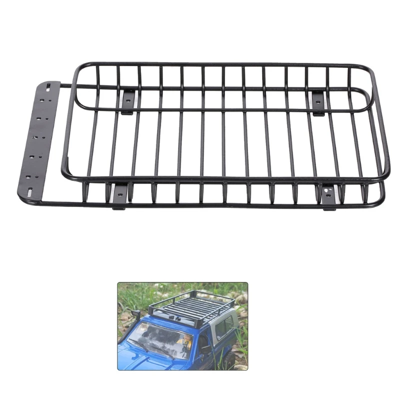 

High Quality Metal Luggage Carrier Spare Tires Rack for Car Toy RC Hobby Cars Compatible with 1/10 Hsp Vehicle